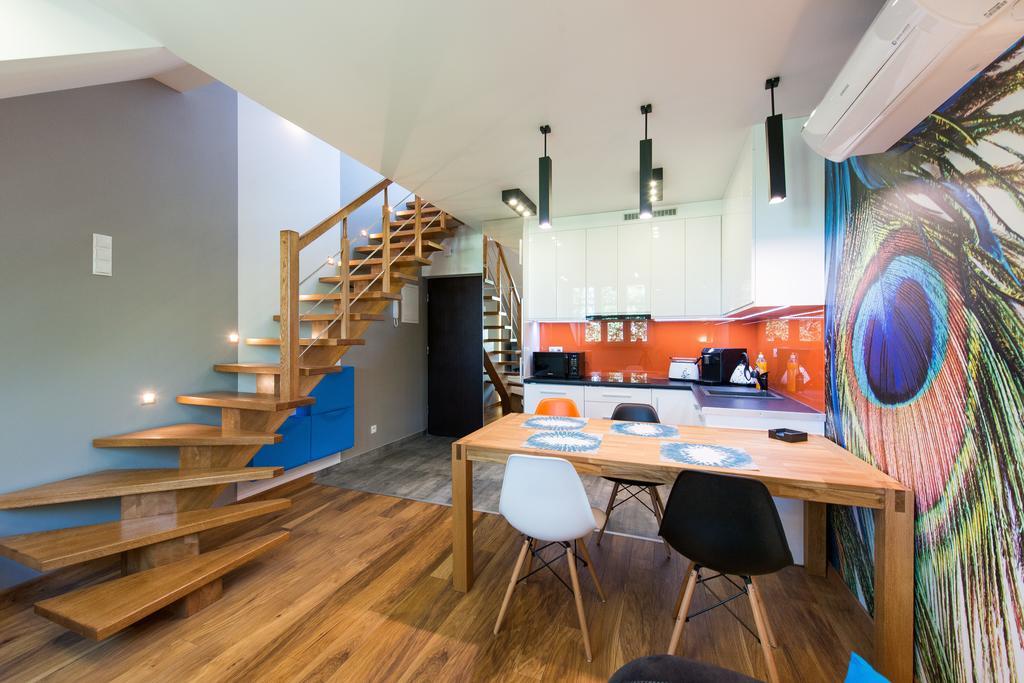 Charming 2-Level Apartment - Podgorze, Old Town Krasków Rom bilde