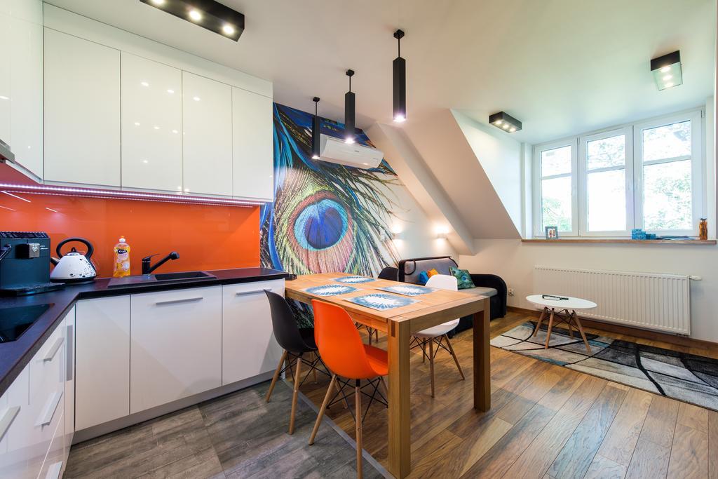 Charming 2-Level Apartment - Podgorze, Old Town Krasków Rom bilde